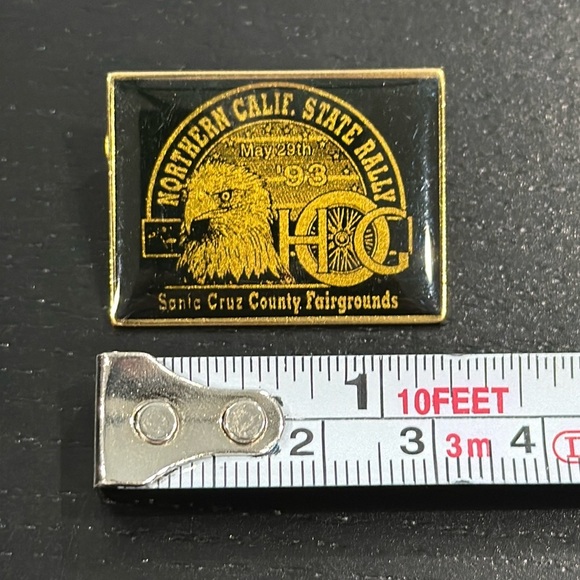 Harley-Davidson Vintage 1993 Northern California State Rally Pin - Picture 2 of 3